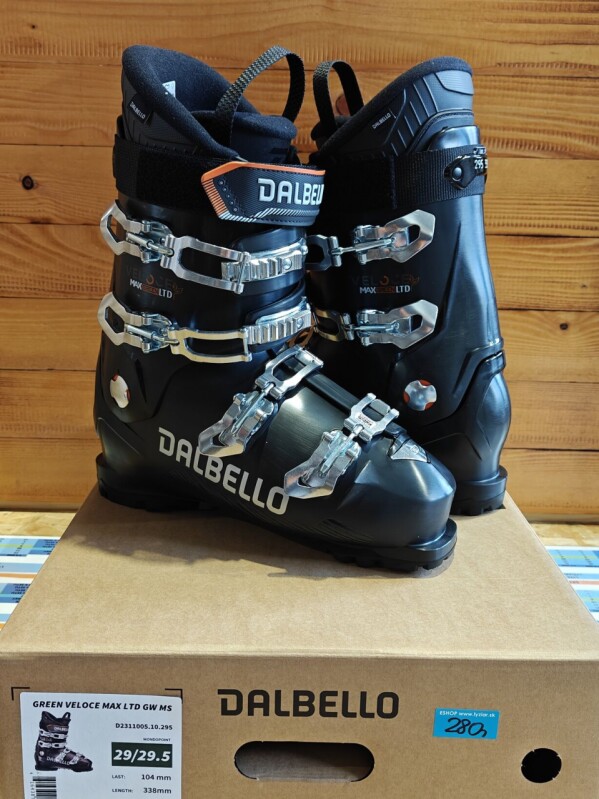 LYŽIARKY DALBELLO GREEN VELOCE MAX LTD 80 GW 29MP ---MODEL 2024---